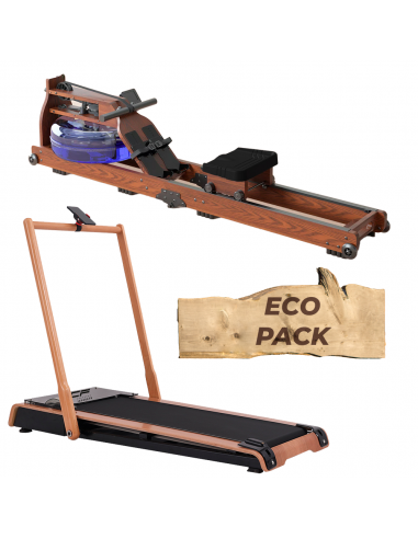 Wood Pack - Treadmill + Rowing -...