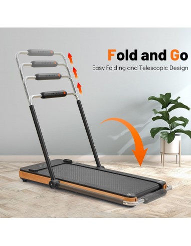 VIVO TDML4 - Supporto universale in legno per tapis roulant, regolabile, ergonomico, per tapis roulant, include tappetino per mouse e supporto per il polso