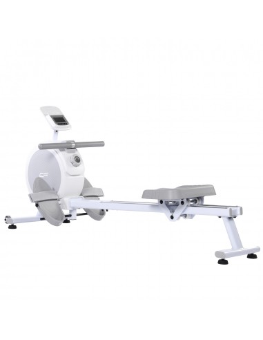 Clover Fitness Magnetic Rower White