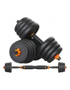 2 in 1 Hantelset Fed 2