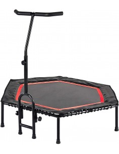 Trampoline with handle...