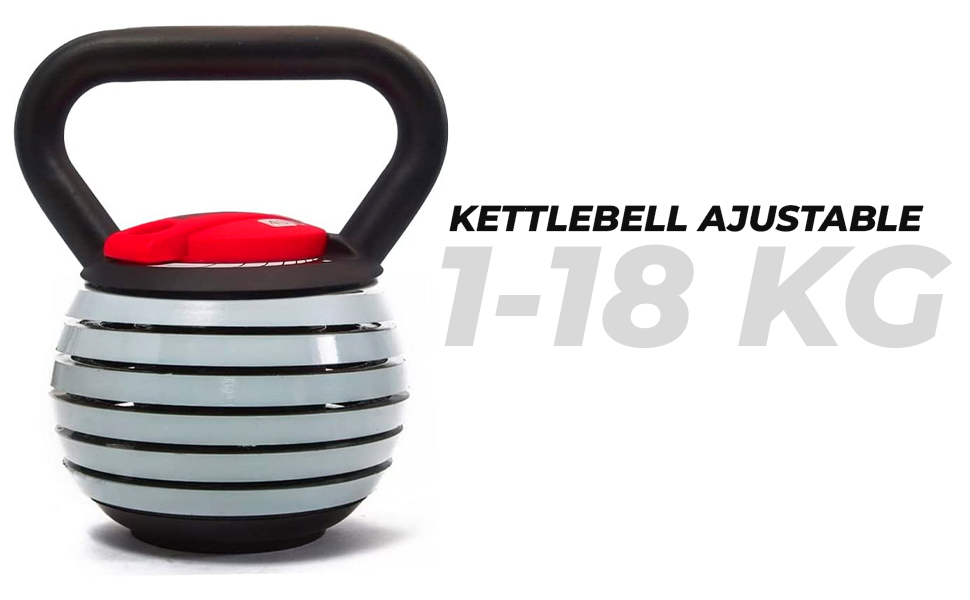 Kettlebell Ajustable de Clover Fitness: Entrena como un profesional